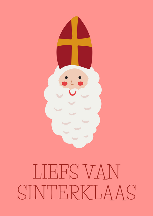 Liefs van Sinterklaas | Kaart Fripperies