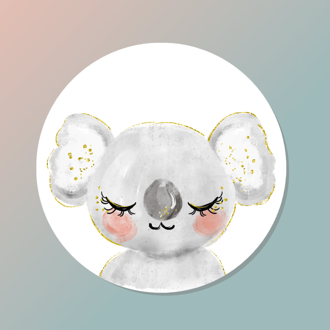 Beestenboel Koala| Sluitstickers 10 st.