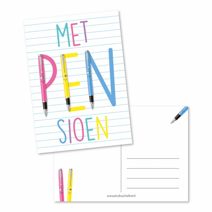 Met pensioen | Studio Schatkist