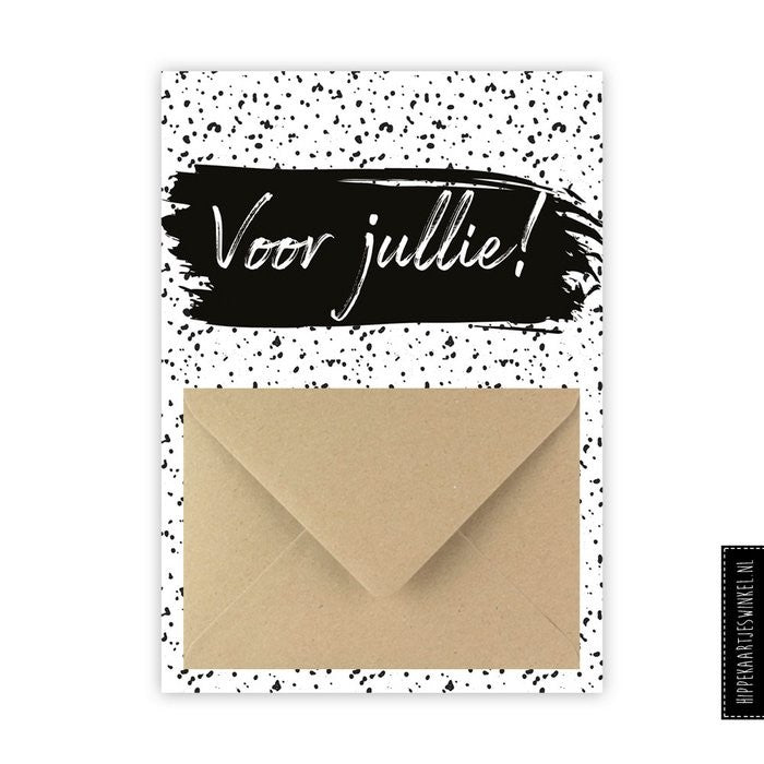 Geldkaart Voor jullie | Hippekaartjes