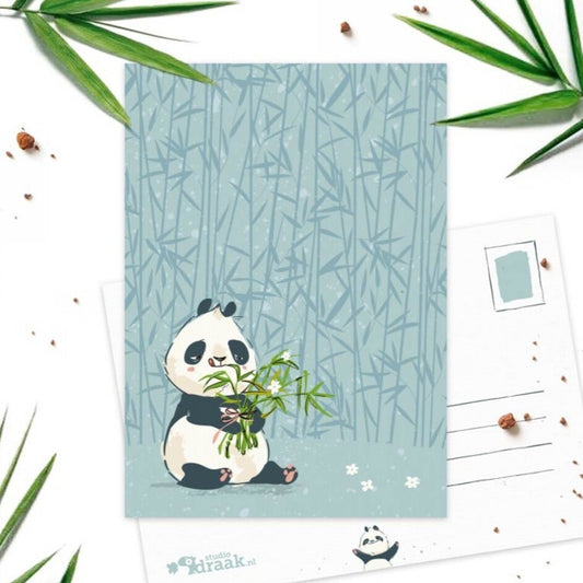 Panda party - Boeket | Kaart Studio Draak