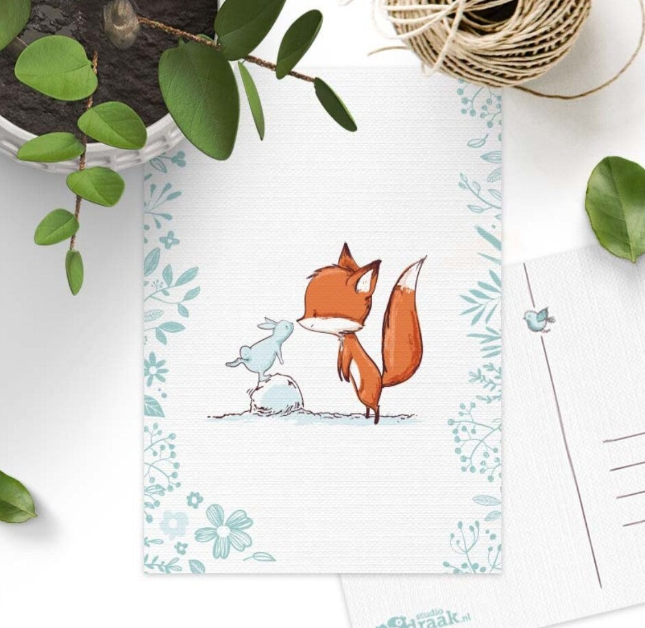 Neugieriger Fuchs - Snoetjes | Card Studio Drache