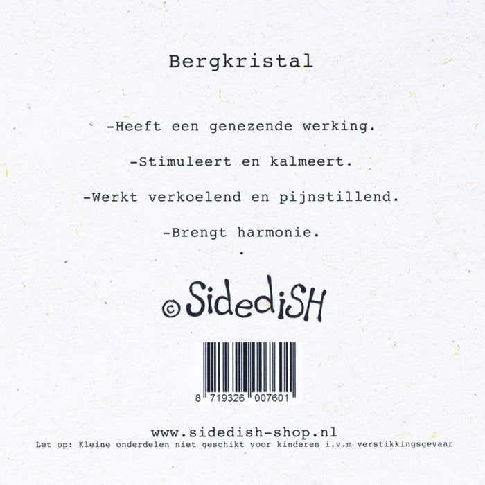 Een steentje vol energie | Sidedish