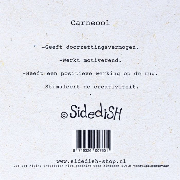 Een steentje vol vreugde| Sidedish