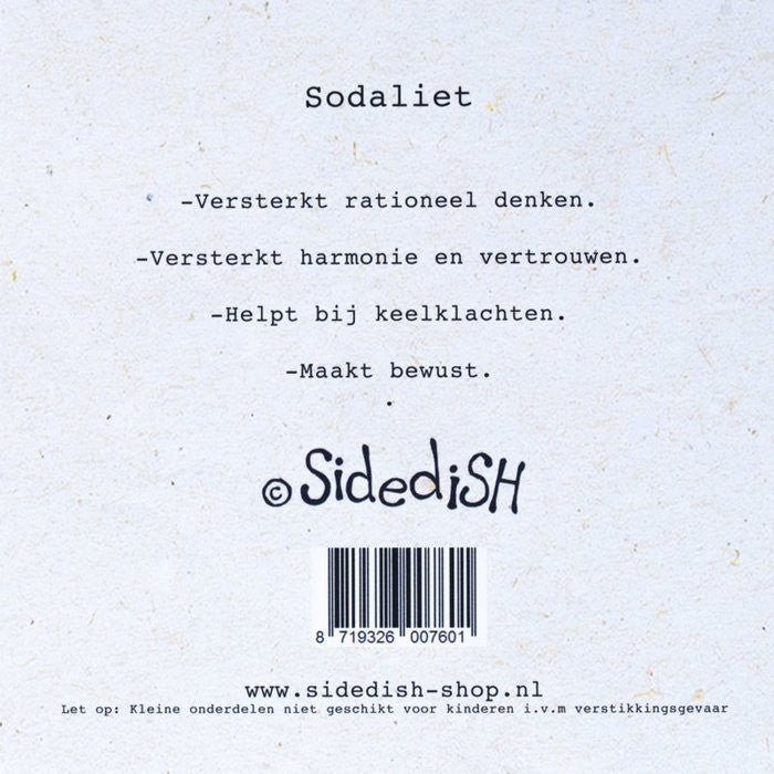 Een steentje vol helderheid| Sidedish