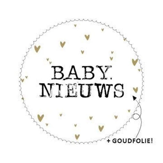 Baby nieuws| Sluitstickers 10st