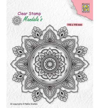 Mandala Sunflower | Clear Stamps