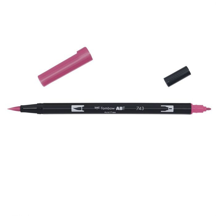 Tombow • Brush pen ABT dual brush pen hot pink