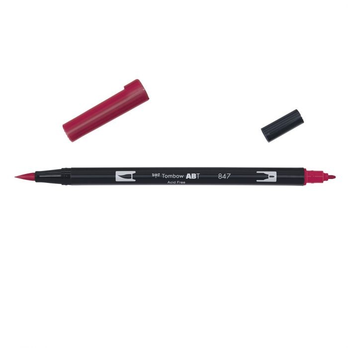 Tombow • Brush pen ABT dual brush pen crimson