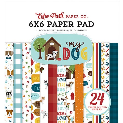 Echo Park My Dog 6x6 Inch Paper Pad (MD226023)