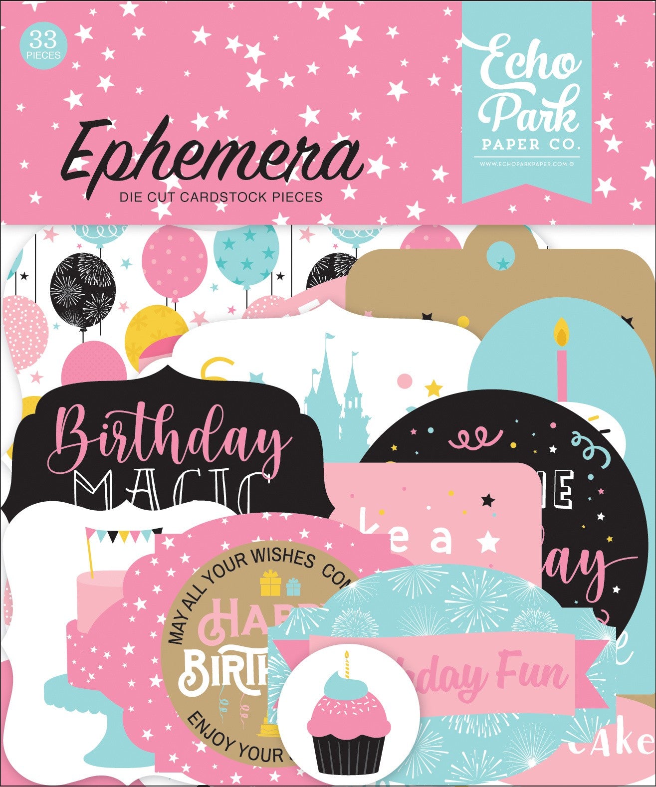 Echo Park Magical Birthday Girl Ephemera (MBG231024)
