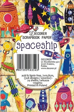 Decorer Spaceship Paper Pack (DECOR-M59)
