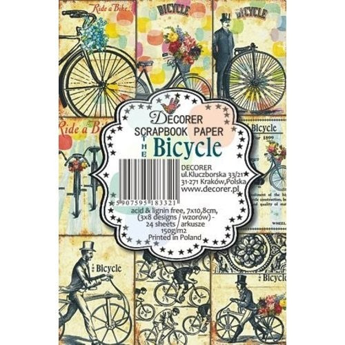 Decorer Bicycle Paper Pads (7x10.8cm) (M35)