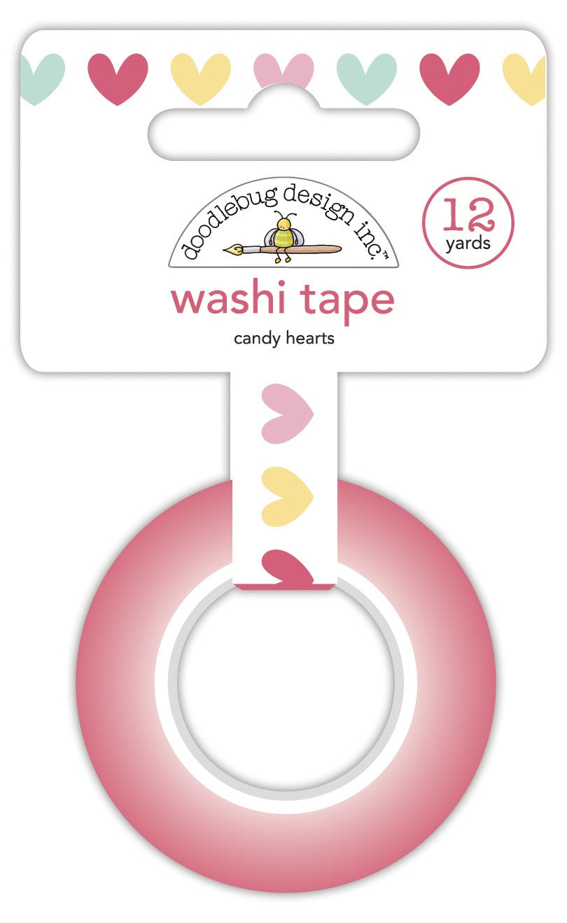 Doodlebug Design Candy Hearts Washi Tape (7087)