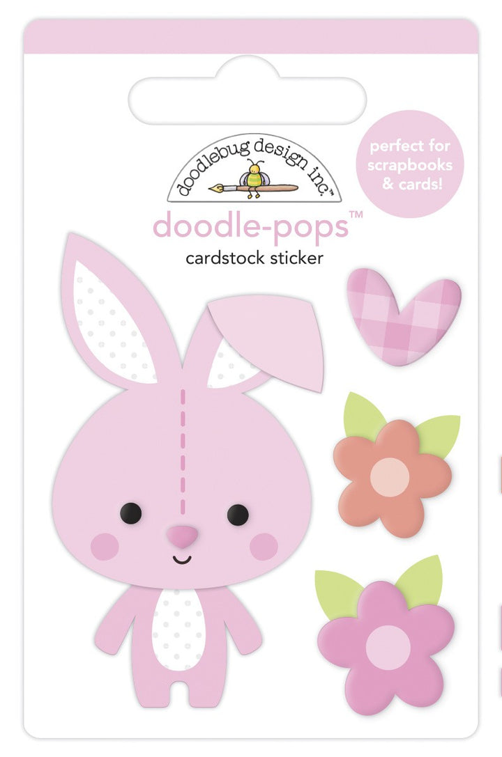 Doodlebug Design Snuggle Bunny Doodle-Pops (6772)