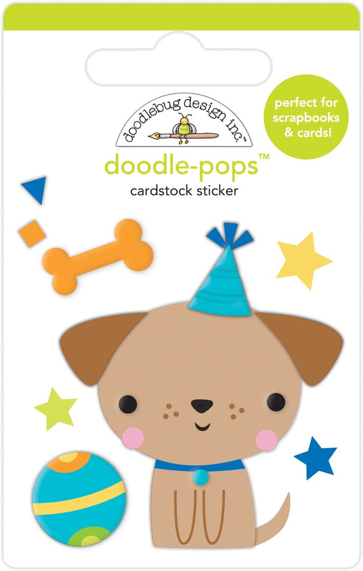 Doodlebug Design Yappy Birthday Doodle-Pops (6643)