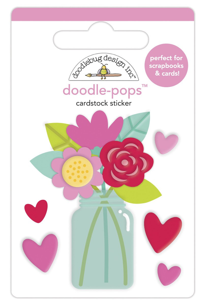 Doodlebug Design Love You Bunches Doodle Pops (6577)