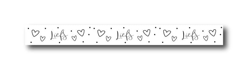 Liebe | Washi Tape shoptjevananne.nl