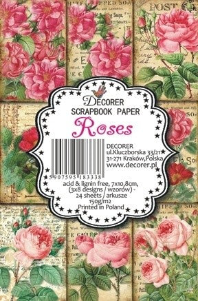 Decorer Roses Paper Pack (DECOR-M37)