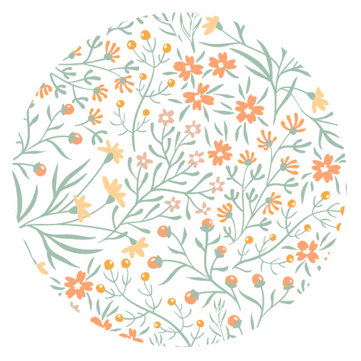 Lente bloemen | Sluitstickers 10st.