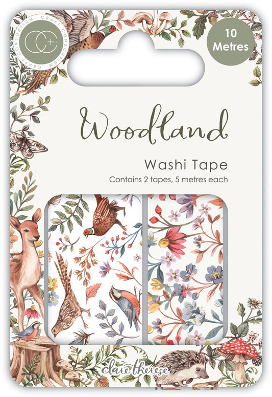 Craft Consortium Woodland Washi Tape (CCWTPE007)