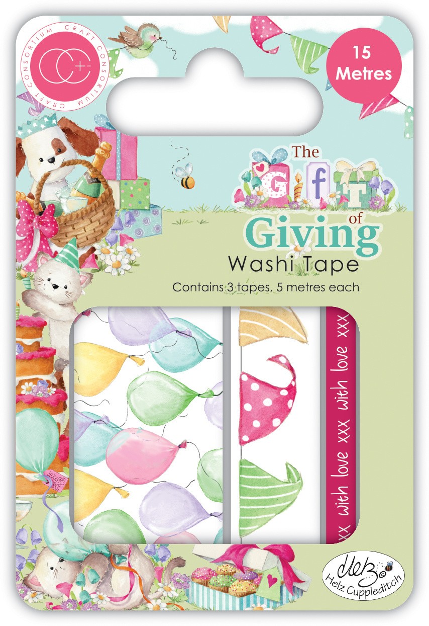 Craft Consortium The Gift of Giving Washi Tape (CCWTP006)