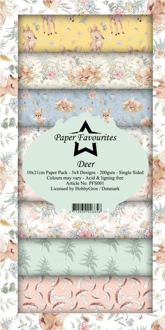 Paper Favourites Deer Slim Paper Pack (PFS001)
