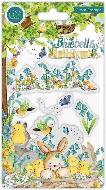Craft Consortium Bluebells and Buttercups Chicks Clear Stamps (CCSTMP056)