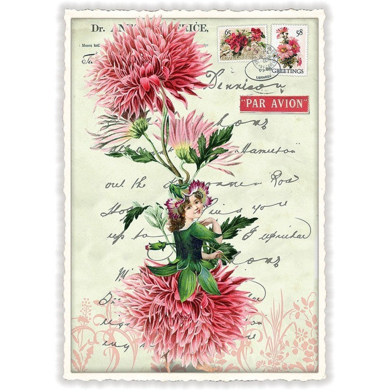 Bloemenfee Dahlia| Kaart Edition Tausendschön