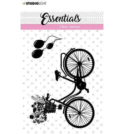 SL Clear Stamp Bicyle Essentials 73x102,5mm nr.29 | Clear Stamps