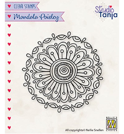 Mandala's Paisley flower 2| Clear Stamps