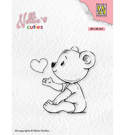 Nellie's Cuties Clear stamps, Love you mama