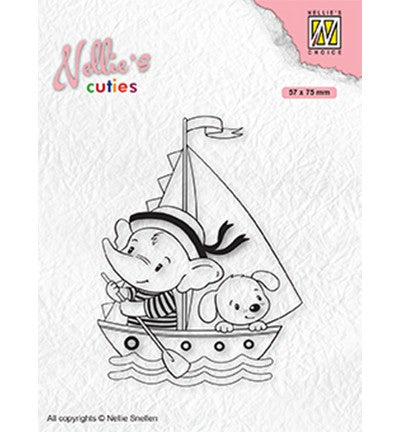 Nellie's Cuties Clear stamps, Young sailors