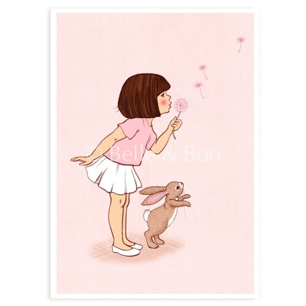 Dandelion| Kaart Belle & Boo