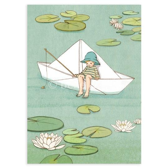 My paper boat| Kaart Belle & Boo