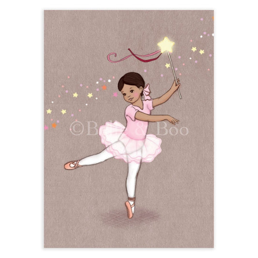 Ballerina| Kaart Belle & Boo