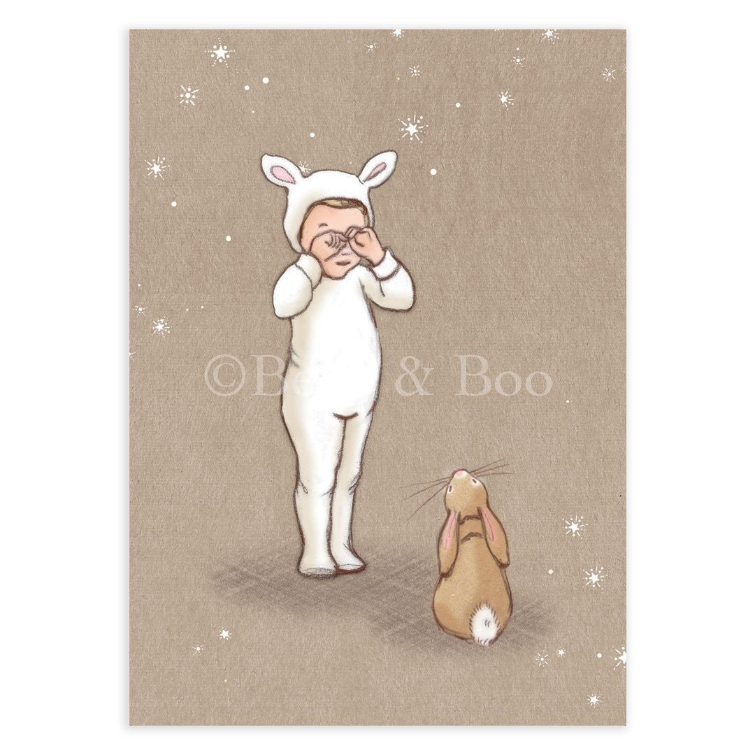 Little lamb| Kaart Belle & Boo