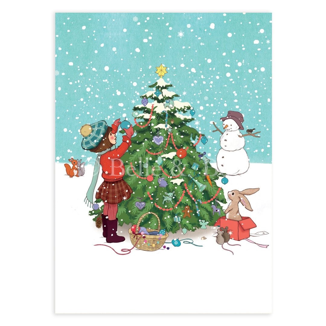 Very Mery Christmas| Kaart Belle & Boo