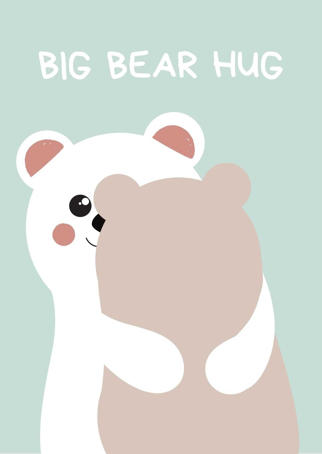 Big bear hug | Fripperies