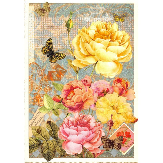 Gele bloemen| Kaart Edition Tausendschön