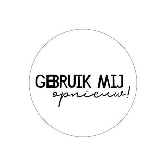 Gebruik mij opnieuw| Sluitstickers 10st