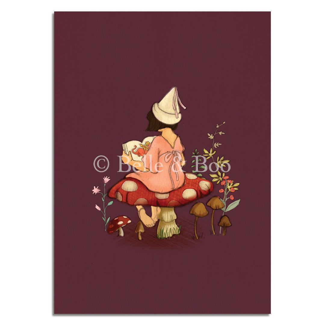 Toadstool tales| Kaart Belle & Boo