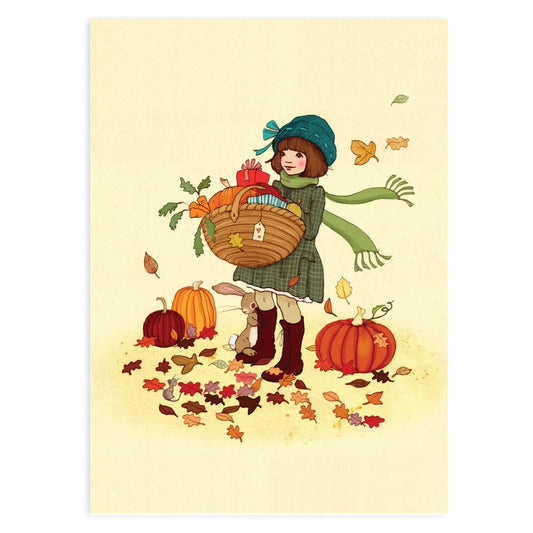 Autumn leaves| Kaart Belle & Boo