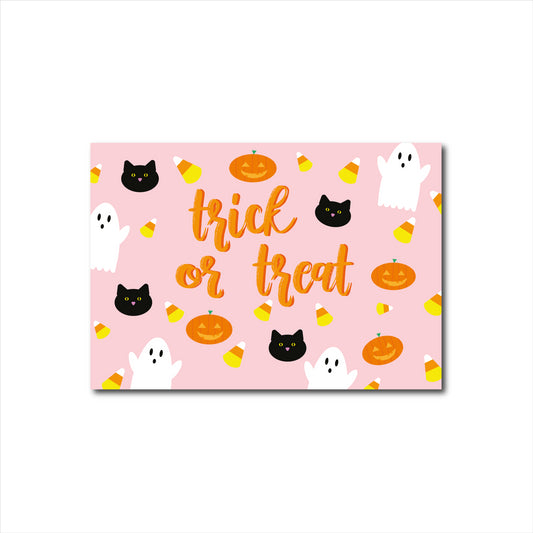 Trick or Treat spookjes en katten| Kaart Only Happy Things