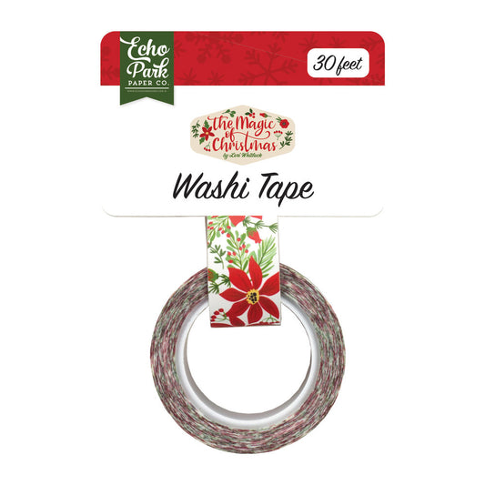 Echo Park Washi Tape Christmas Floral Bunch (MOC286027)