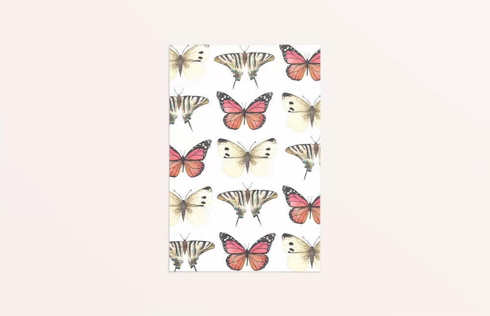 Vlinders vintage | Postkaart FRITSY