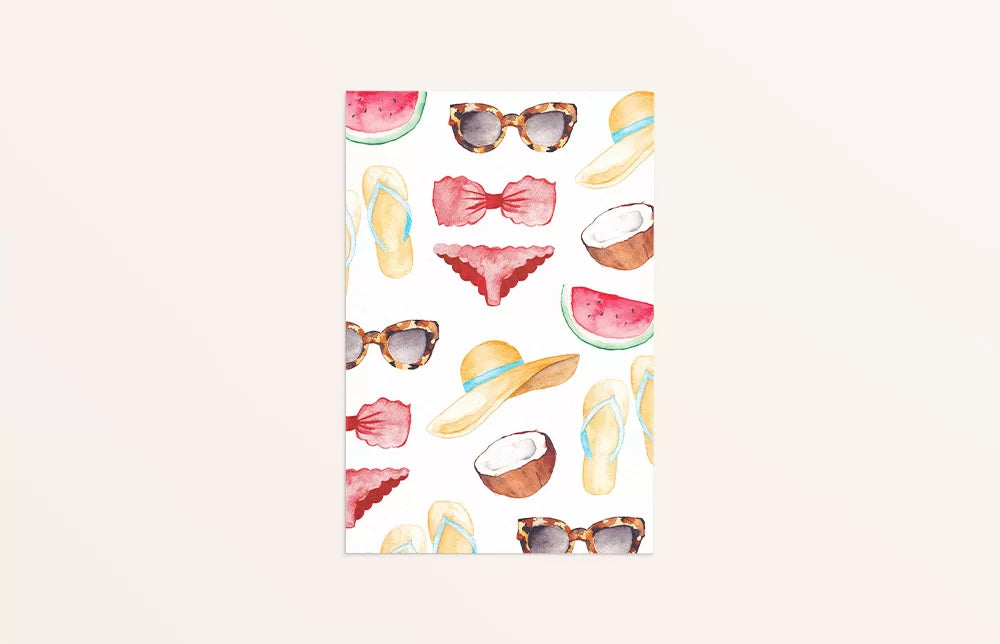 Zomerse print | Postkaart FRITSY