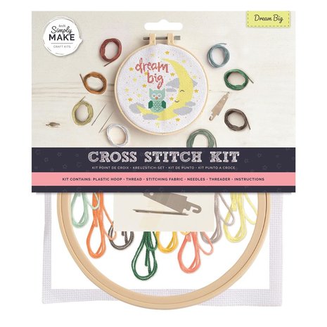 Simply Make Cross Stitch Kit Dream Big