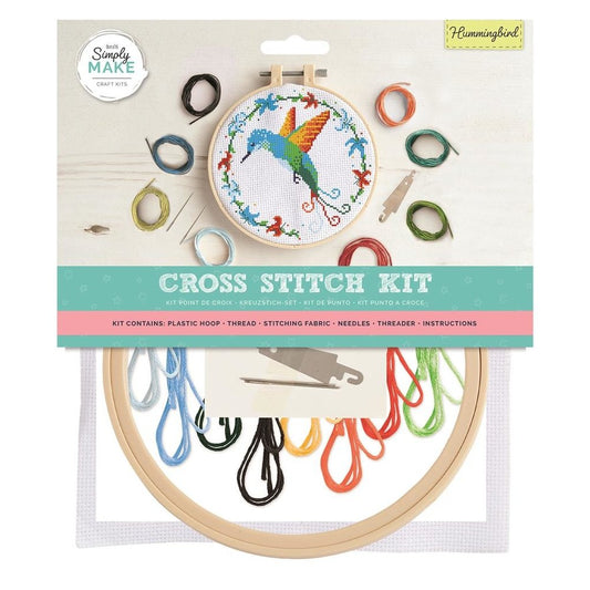 Simply Make Cross Stitch Kit Hummingbird (DSM 106182)