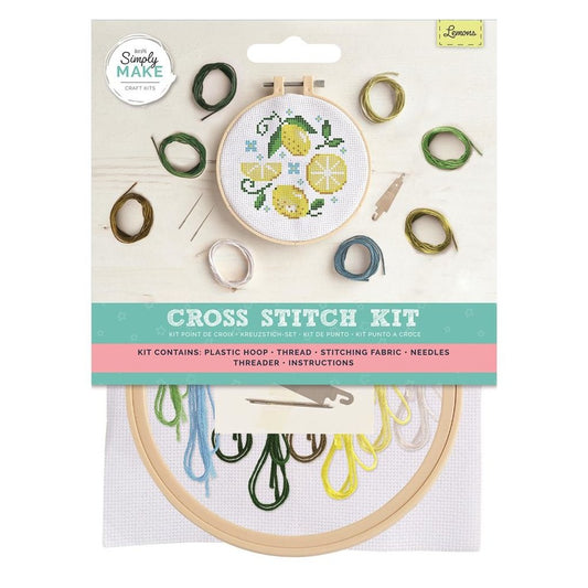 Simply Make Cross Stitch Kit Lemons (DSM 106166)